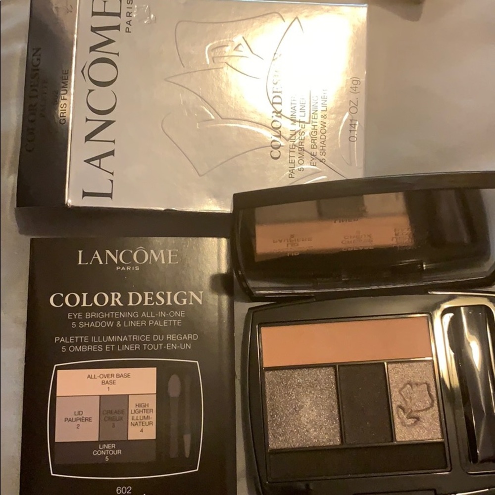 Lancôme color design palette GRIS FUMEE